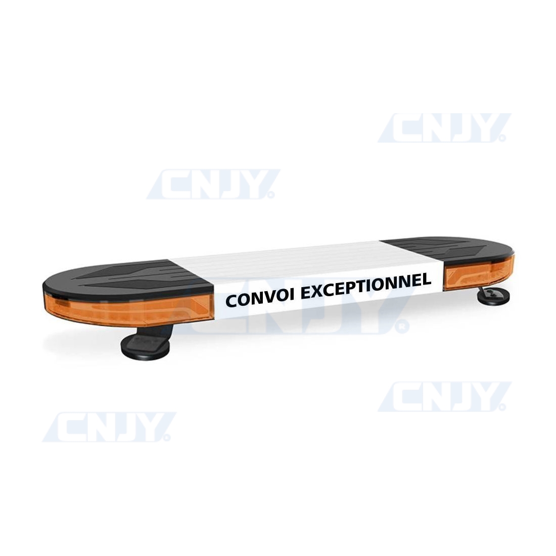Gyrophare à led avec marquage personnalisable 12/24V orange ECE