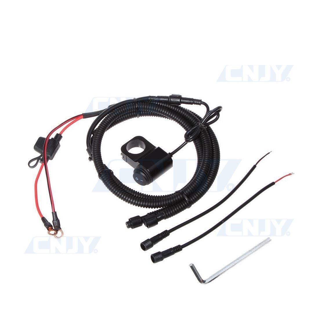 Cosse adaptateur W5W T10 pour Optique LED moto faisceau de câble