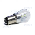 AMPOULE 9 LED CREE® SuperShine® BAY15D P21/5W 12/24V DC