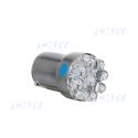 AMPOULE BA15S 9 LED BLEU TYPE R5W R10W P21W 1156 12V