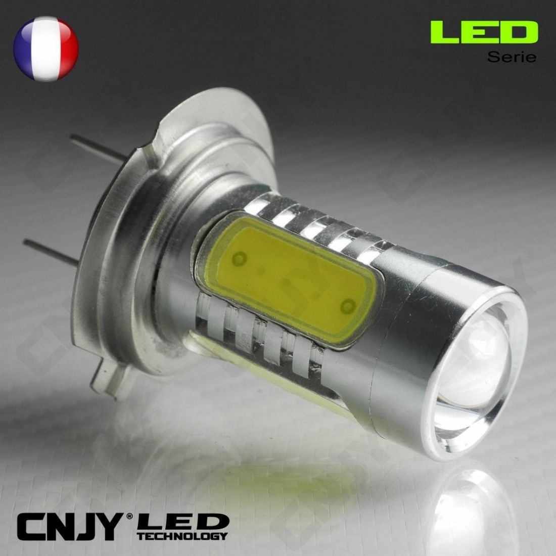 LED H7 Feux, ampoules à LED, feux de voiture, feux de véhicule 72w 7600lm