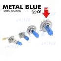 2 AMPOULES H4 PLASMA XENON 6000K METAL BLUE 12V