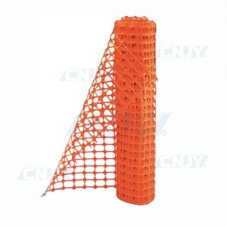 Barrière de signalisation grillage 150g/m2 orange filet de 1x50m