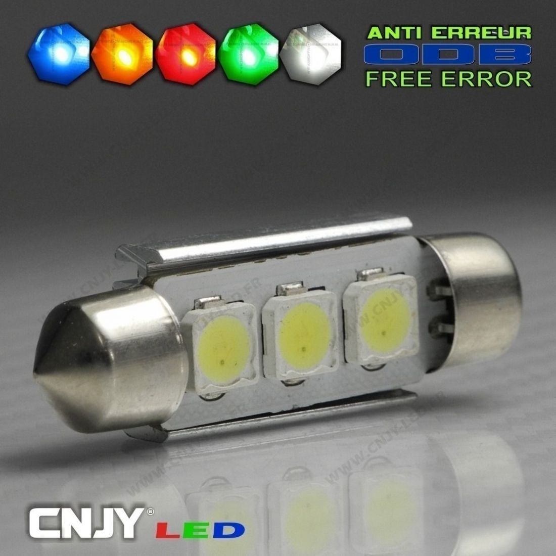 C5W LED 36 mm – haut de gamme – Canbus – LED LIGHTING