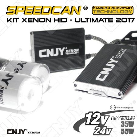 Kit de conversion xenon H7-R HID Standard CNJY® 35W ou 55W 4300K - 5000K -  6000K - 8000k - 10000k - 12000k 12V DC.