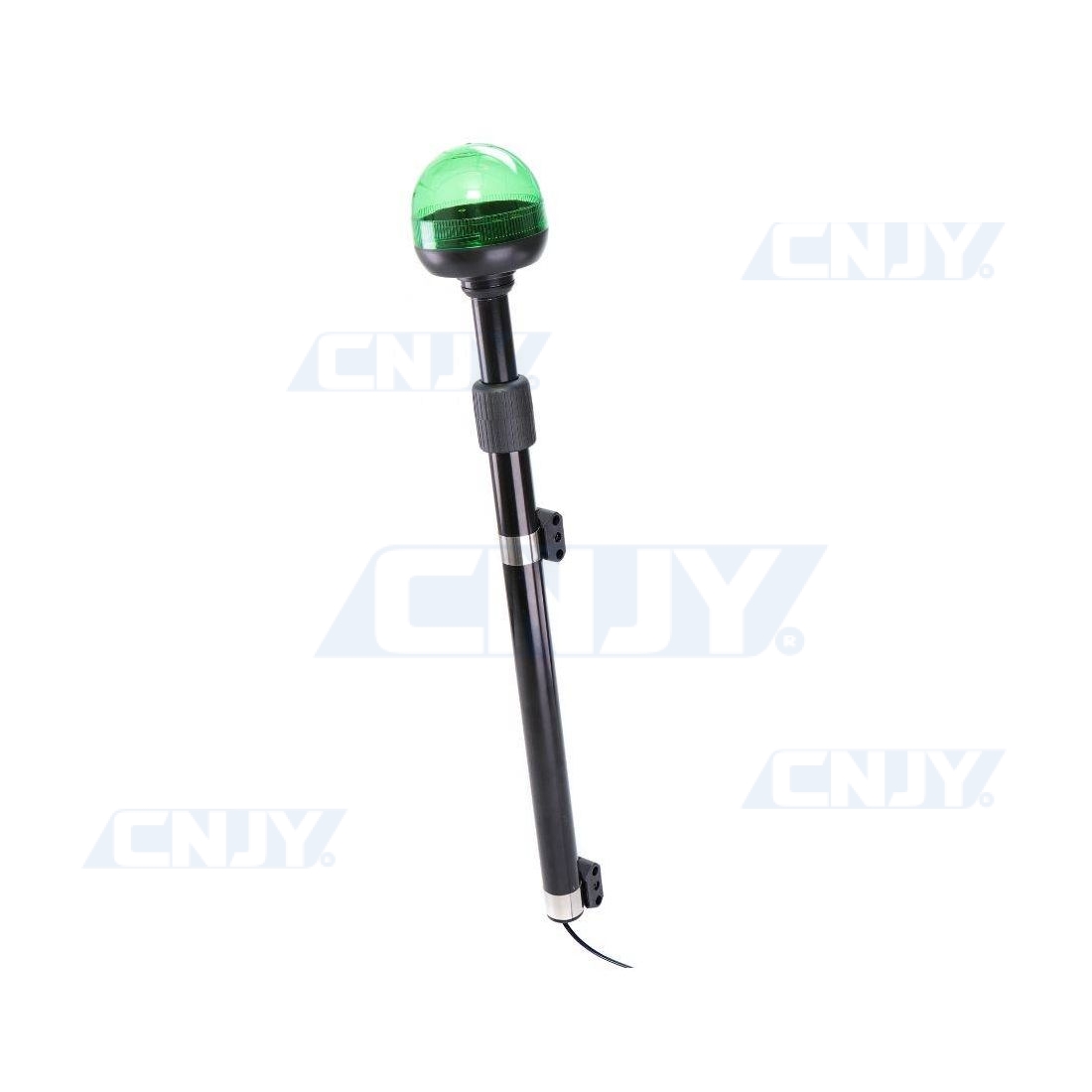 Gyrophare etanche fixe 220v 10w vert ip 65 avec cordon 90cm 240v girophare  230v eclairage lumineux