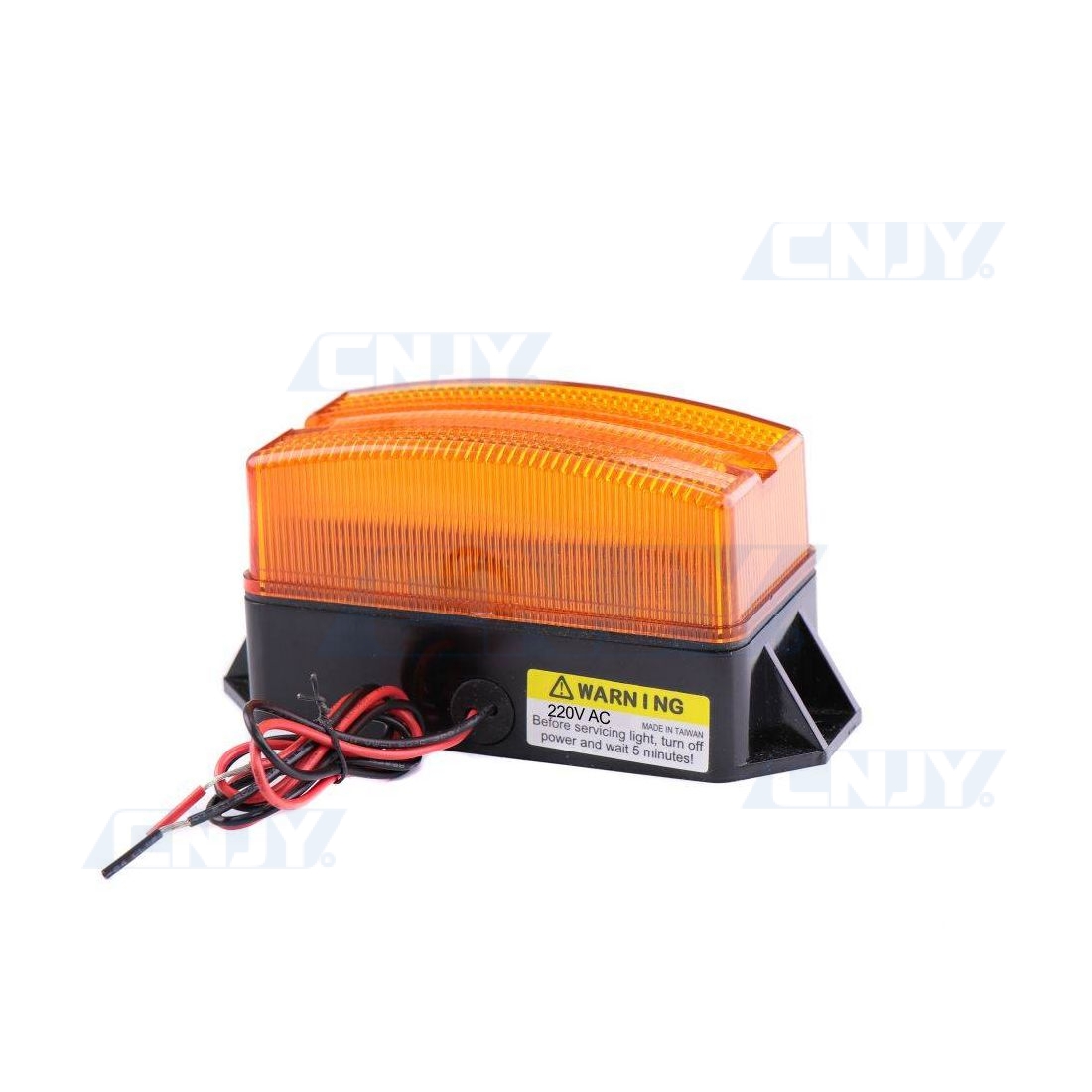 Feu clignotant LED Hiltron pour portails automatiques 230V orange LUX230A