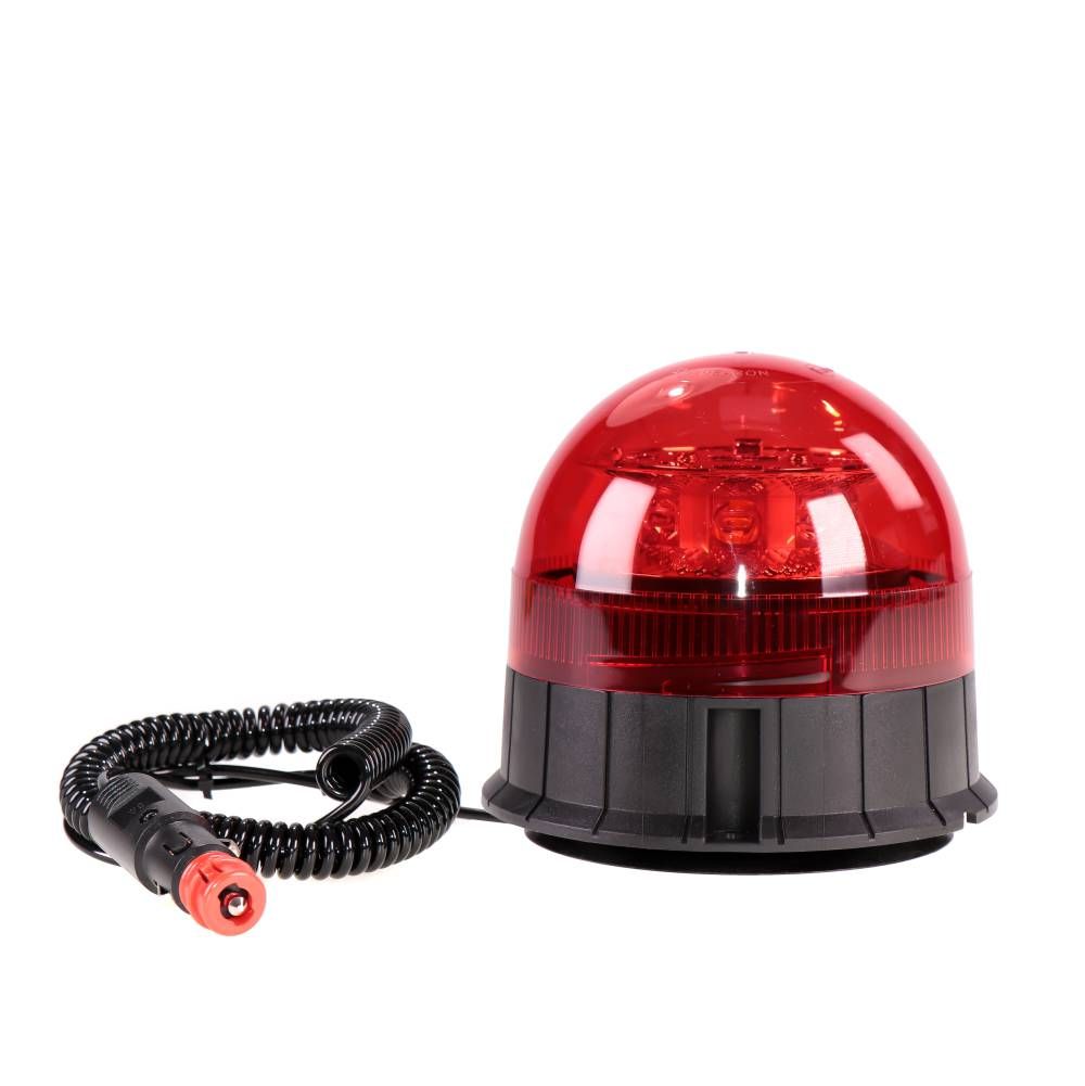 LED-Gyrophare - KLX1 - 12/24V - rouge - Montage en saillie - rouge