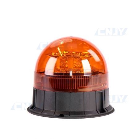 AUTOUTLET 2PCS Gyrophare LED Rotatif Orange 12V-24V 24 Gyrophare